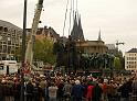 Reiterdenkmal kehrt zurueck auf dem Heumarkt P43